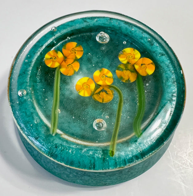 Trinket Dish with Lid - PU IN EDMONTON