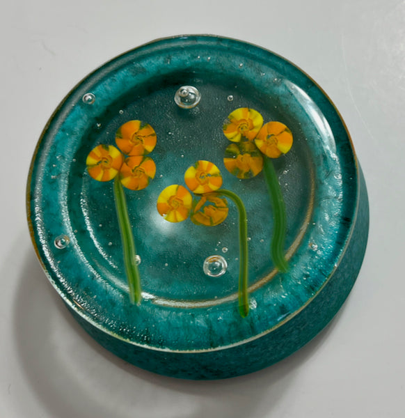 Trinket Dish with Lid - PU IN EDMONTON