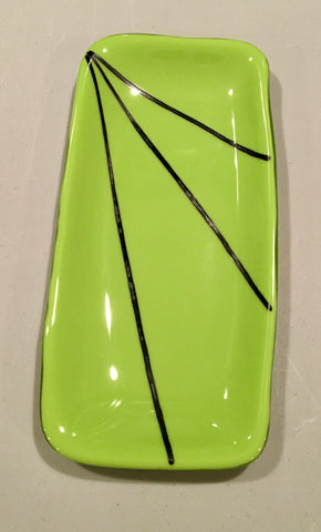 Striped Rectangular Serving Dish - PU IN EDMONTON