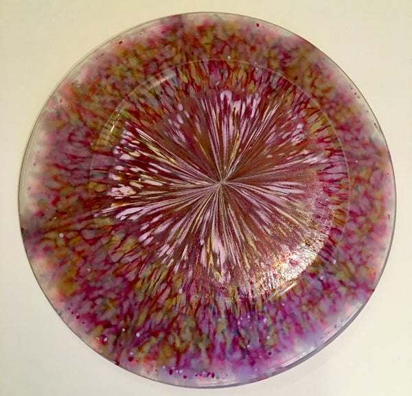 Powdered Glass Stretch Bowl- PU IN EDMONTON