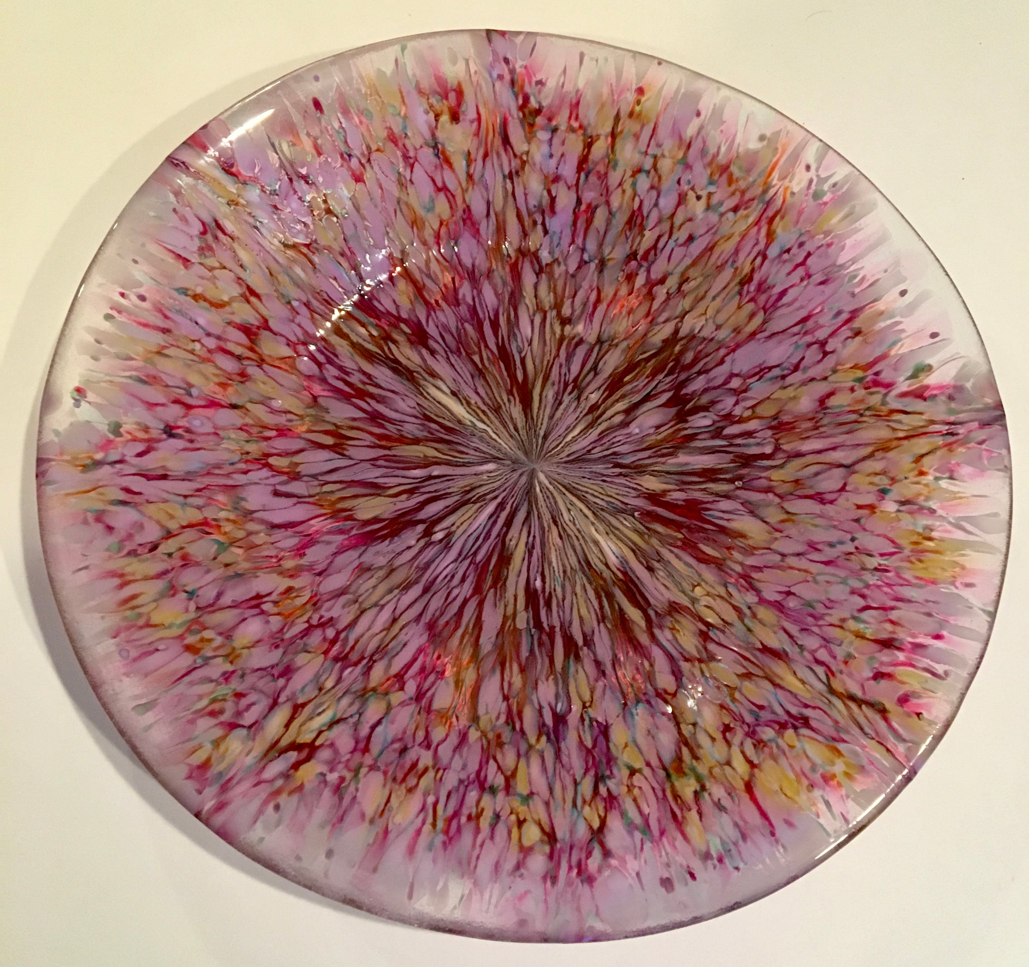 Powdered Glass Stretch Bowl- PU IN EDMONTON